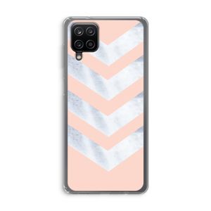 Marmeren pijlen: Samsung Galaxy A12 Transparant Hoesje