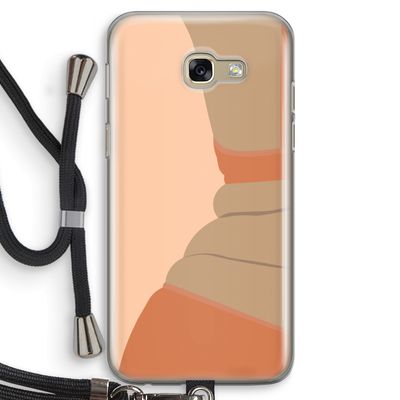 Bikini: Samsung Galaxy A5 (2017) Transparant Hoesje met koord