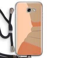 Bikini: Samsung Galaxy A5 (2017) Transparant Hoesje met koord