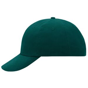 Donkergroene baseballcap voor volwassenen