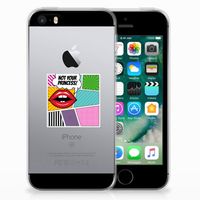 Apple iPhone SE | 5S Silicone Back Cover Popart Princess