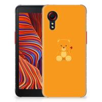 Samsung Galaxy Xcover 5 Telefoonhoesje met Naam Baby Beer Samsung Galaxy Xcover 5 Telefoonhoesje met Naam Baby Beer