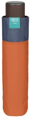 Perletti mini-paraplu Rand 97 cm automatisch microvezel oranje Perletti mini-paraplu Rand 97 cm automatisch microvezel oranje