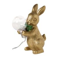 Lampje haas - multikleur - 10x7x5 cm