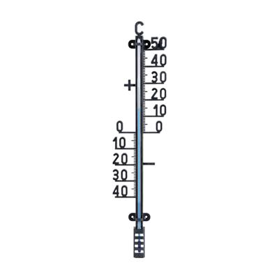 Esschert Design Buiten Profiel Thermometer - Kunststof - 3 x 10 x 41 cm - Celsius