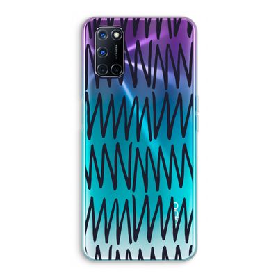 Marrakech Zigzag: Oppo A52 Transparant Hoesje