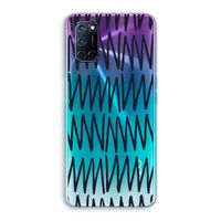 Marrakech Zigzag: Oppo A52 Transparant Hoesje