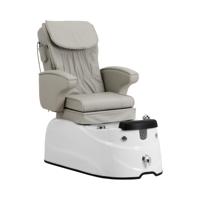 Elektrische pedicurestoel - met verlicht voetenbad en massagefuncties - 105 W - 150 kg - beige Elektrische pedicurestoel - met verlicht voetenbad en massagefuncties - 105 W - 150 kg - beige