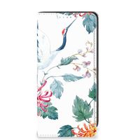 Samsung Galaxy A41 Hoesje maken Bird Flowers