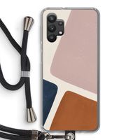 Geo #2: Samsung Galaxy A32 5G Transparant Hoesje met koord Geo #2: Samsung Galaxy A32 5G Transparant Hoesje met koord