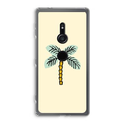 Palmboom: Sony Xperia XZ2 Transparant Hoesje