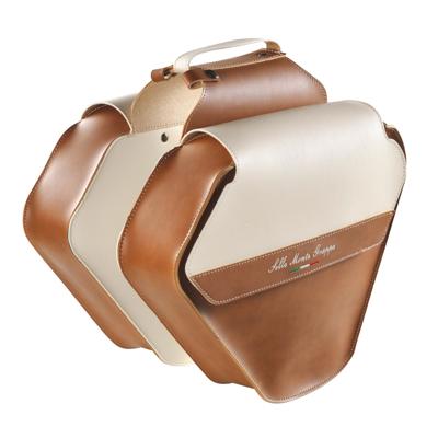 Selle Monte Grappa Monte grappa dubbele tas 17,5l fashion skay honey/cream