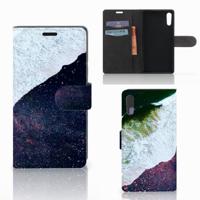 Sony Xperia XZ | Sony Xperia XZs | Book Case | Sea in Space