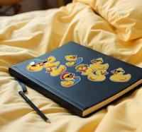 Eendenstickerset laptop sticker