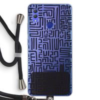 Moroccan Print: Honor Note 10 Transparant Hoesje met koord