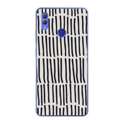 Moroccan stripes: Honor Note 10 Transparant Hoesje