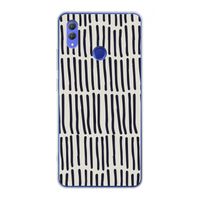 Moroccan stripes: Honor Note 10 Transparant Hoesje