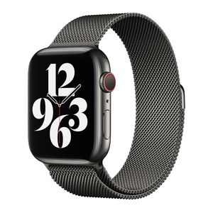 Apple origineel Milanese Loop Band Apple Watch 38mm / 40mm / 41mm Graphite - ML743ZM/A