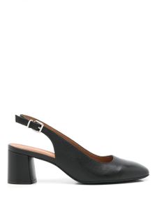 Sarah Chofakian escarpins Quartier 40 mm en cuir - Noir