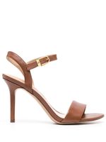 Lauren Ralph Lauren sandales Gwen 95 mm en cuir - Marron