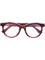 Thierry Lasry lunettes de vue Calamity à monture ronde - Rouge