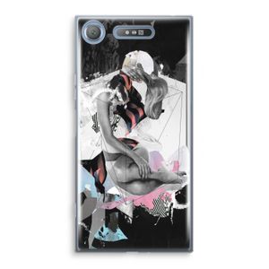 Camouflage de sommeil: Sony Xperia XZ1 Transparant Hoesje