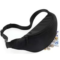 Heuptasje/fanny pack zwart 38 x 14 x 8 cm festival musthave - thumbnail