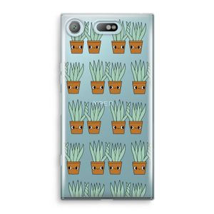 Sansevieria: Sony Xperia XZ1 Compact Transparant Hoesje
