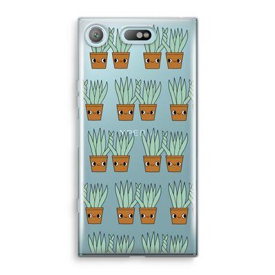 Sansevieria: Sony Xperia XZ1 Compact Transparant Hoesje