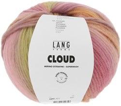 Lang Yarns Cloud 015 Roze/Oranje/Kalk