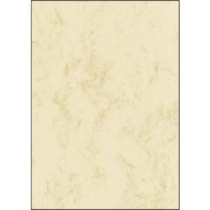 Sigel DP372 DP372 Motiefpapier Marmor DIN A4 90 g/m² Beige 100 vellen