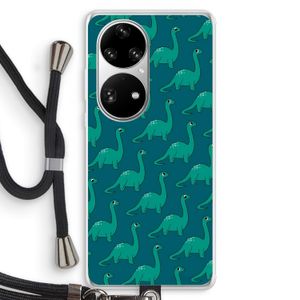 Diplodocus: Huawei P50 Pro Transparant Hoesje met koord