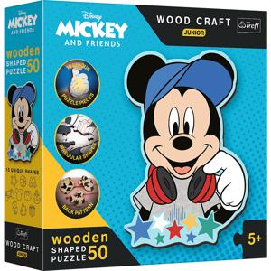 Mickey Mouse Houten Puzzel Junior - In Mickey's world