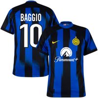 Inter Milan Shirt Thuis 2023-2024 + Baggio 10 (1998 Legend Bedrukking)