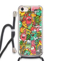Vexx City: iPhone 7 Transparant Hoesje met koord