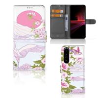 Sony Xperia 1 III | Telefoonhoesje | Met pasjeshouder | Bird Standing