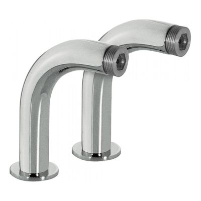 Tres Study badrand koppelingen set 14 cm vierkant chroom