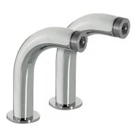 Tres Study badrand koppelingen set 14 cm vierkant chroom