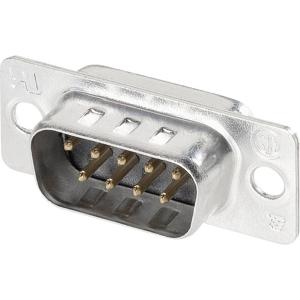 TE Connectivity AMPLIMITE HD-20 5-747904-2 D-sub male connector 180 ° Aantal polen: 9 Soldeerkelk 1 stuk(s)