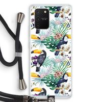 Tukans: Samsung Galaxy S10 Lite Transparant Hoesje met koord