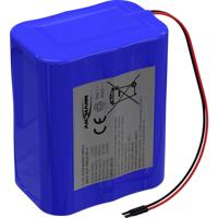 Ansmann 3S2P Akkupack 8x 18650 Kabel Li-Ion 10.8V 5200mAh Accupack Aantal cellen: 8 Li-ion 10.8 V 5200 mAh