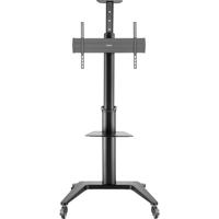 SpeaKa Professional SP-TVC-1400 TV-wagen In hoogte verstelbaar, Apparaatplank 94,0 cm (37) - 190,5 cm (75) Vloerstandaard, Landschapformaat / portretformaat, SpeaKa Professional SP-TVC-1400 TV-wagen In hoogte verstelbaar, Apparaatplank 94,0 cm (37) - 190,5 cm (75) Vloerstandaard, Landschapformaat / portretformaat,
