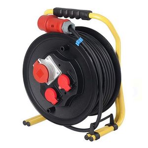 Schwabe CEE kabelhaspel neopreen H07RN-F 5x2,5 30 meter 20653