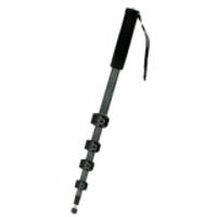 Walimex WAL1983 Monopod 1/4 inch Werkhoogte: 55 - 185 cm Donkergrijs Incl. tas