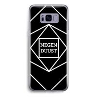 Negenduust geometrisch: Samsung Galaxy S8 Transparant Hoesje