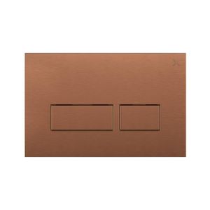 Crosswater MPRO bedieningsplaat - 23.6x15.2cm - geborsteld brons PROFLUSHBZ