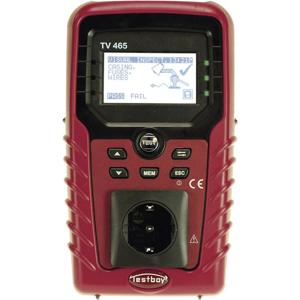 Testboy TV465 Apparaattester VDE-norm 0701-0702