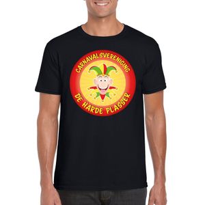 Carnavalsvereniging De Harde Plasser Limburg heren t-shirt zwart