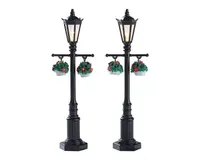 Lemax Old english lamp post 4.5v - Set of 2 - thumbnail