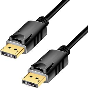 LogiLink DisplayPort AV Aansluitkabel [1x DisplayPort - 1x DisplayPort] 1 m Zwart